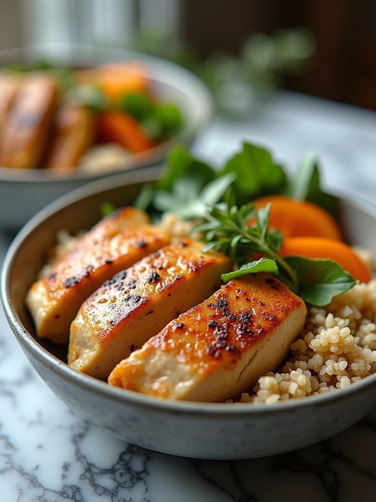 Healthy Instant Pot meals — overhead shot